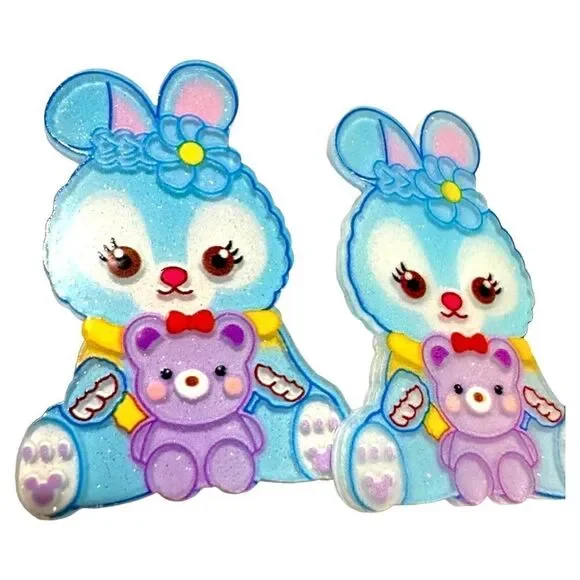Hair Clip 2 Pcs  SANRIO sparkly and adorable
