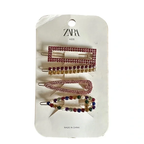 🆕 Zara Rhinestone Barrettes