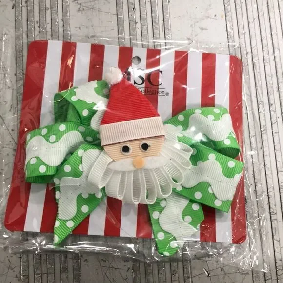 Santa Hair Bow