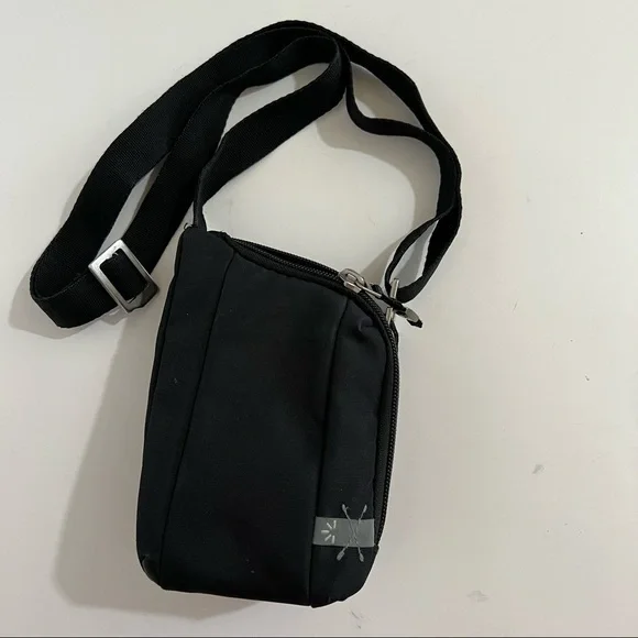 Case Logic Black Travel Camera ID Crossbody Bag