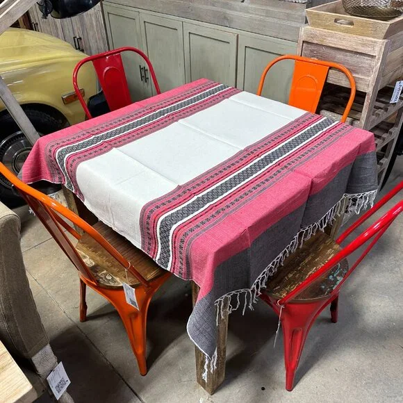 Oaxaca Mexico Handloom Tablecloth Table Decor Cotton