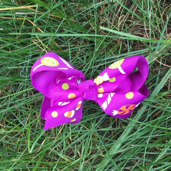Girls Halloween Bow‎
