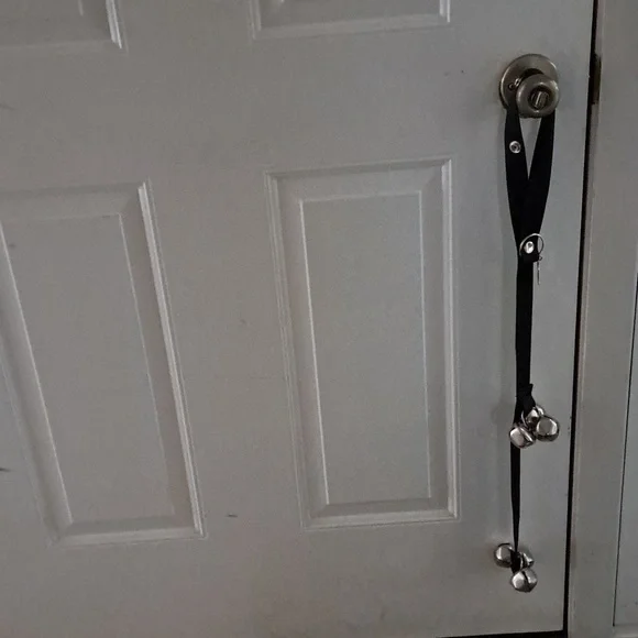 COOYOO Dog Doorbell Adjustable Pottybells for Dogs