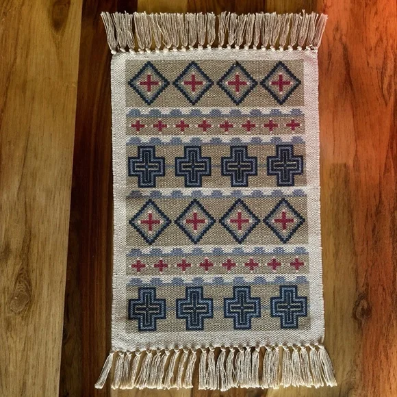 El Paso Saddleblanket Co Woven Cotton Placemats Set of 6