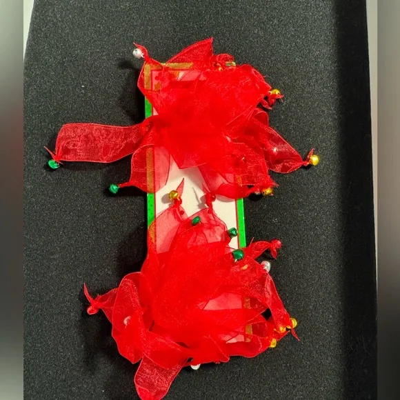 Christmas Hair Accessories To Make Two Pony Tails The Jingle Bells Make Sounds