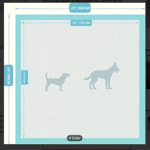 76 ct Puppy Pee Pads 23
