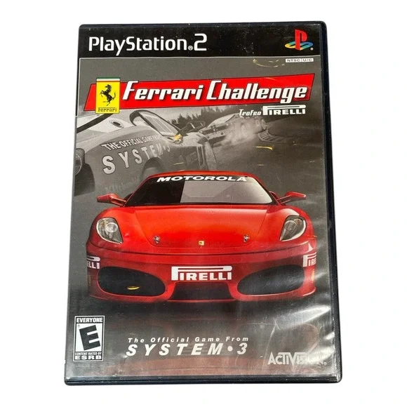 Ferrari Challenge Trofeo Pirelli System 3 PlayStation 2 Video Game