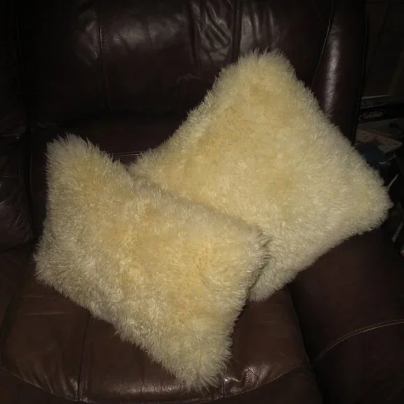 RH | Baby Luxe Lambskin Pillow Covers