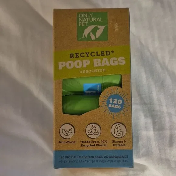 Only Natural Recycled Dog Poop Bags