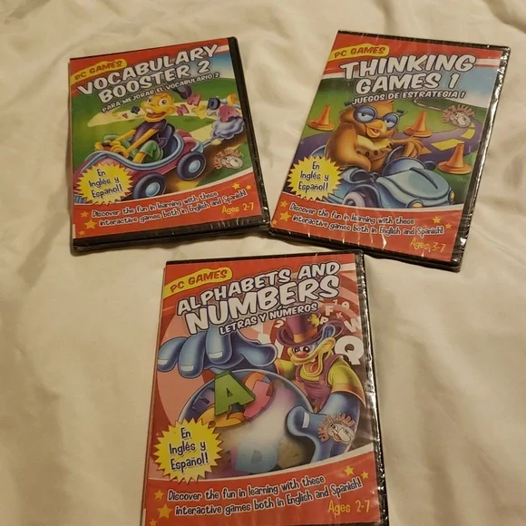 3 new still wrapped learning games