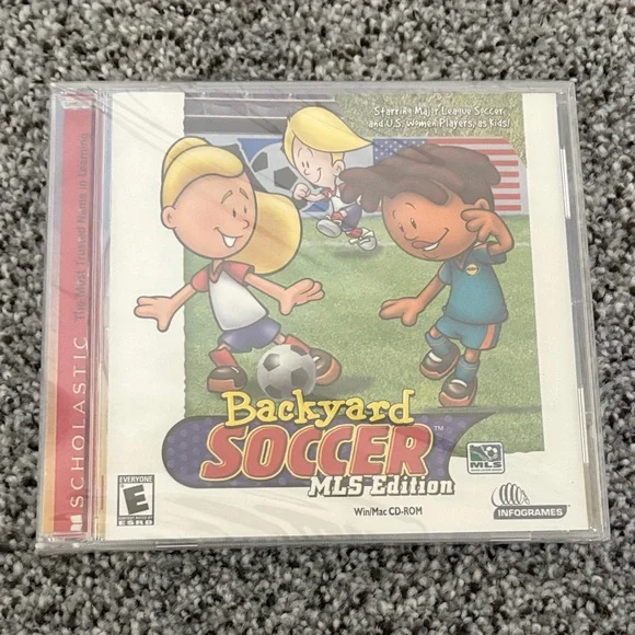 Backyard Soccer MLS Edition CD-ROM Game - UNOPENED!