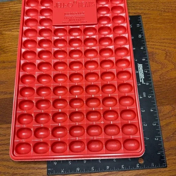 Jello jelly bean Jell-O shot Gelatin Mold set of 2‎ Jell-O shot beans