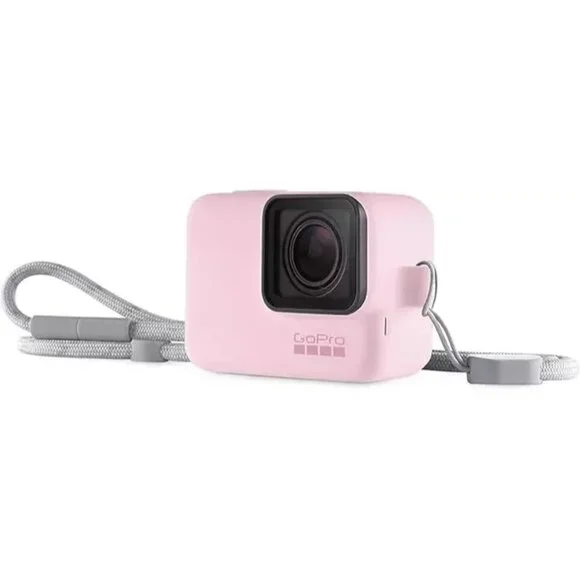 GoPro Hero Camera Sleeve + Lanyard in Pink - Authentic NEW Accessory