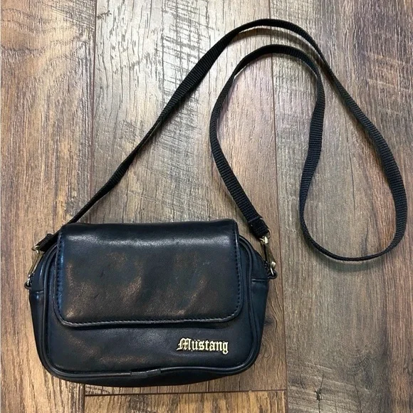 Vintage Mustang Camera Purse Made In Korea