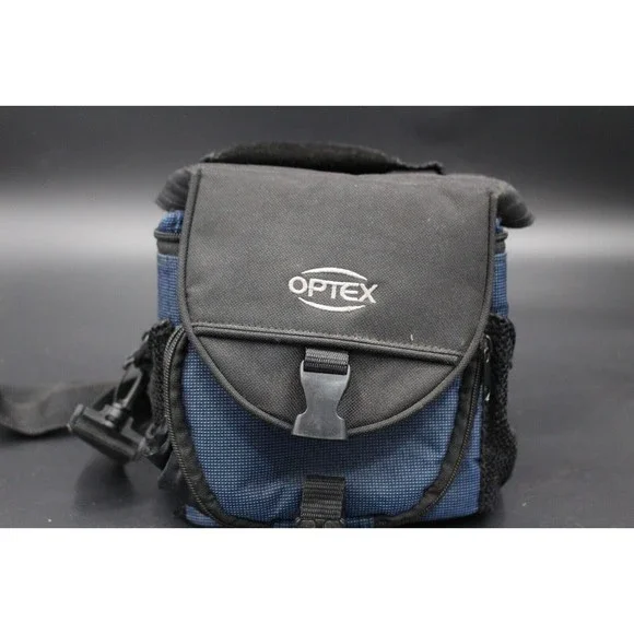 Optex camera bag shoulder strap pack small travel crossbody compact case flap