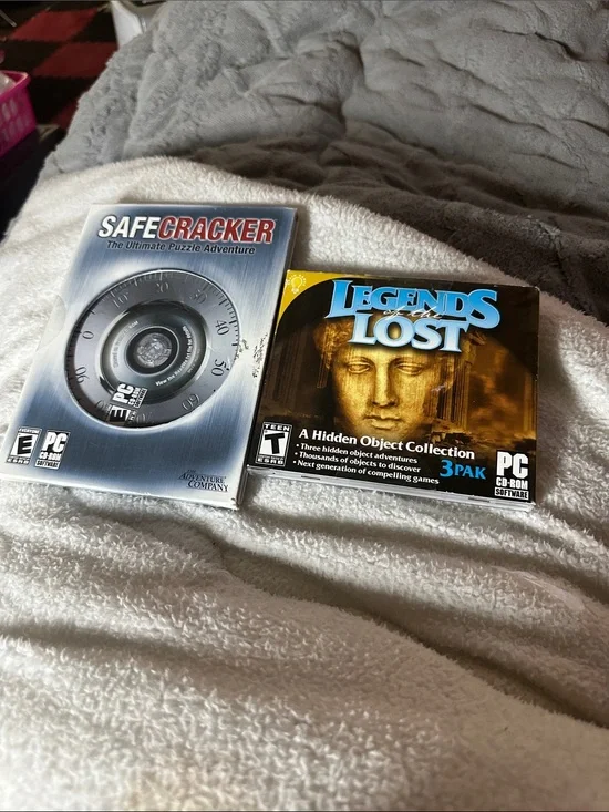 Safe Cracker & Legends Lost PC Game Bundle -used