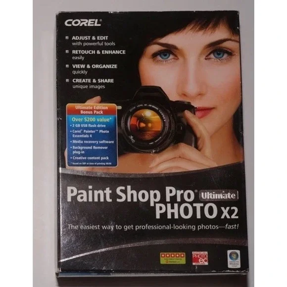 Corel Paint Shop Pro Photo X2 Ultimate PC Software