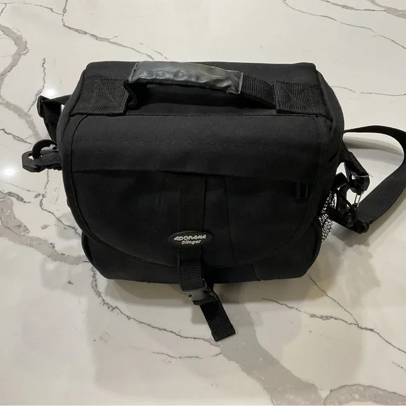 ADORA Black Camera Shoulder Bag