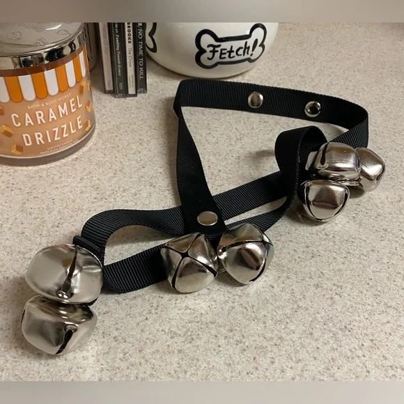 Dog Door Bells Potty Training Aid | Hanging Puppy Housebreaking Bells Adjustable