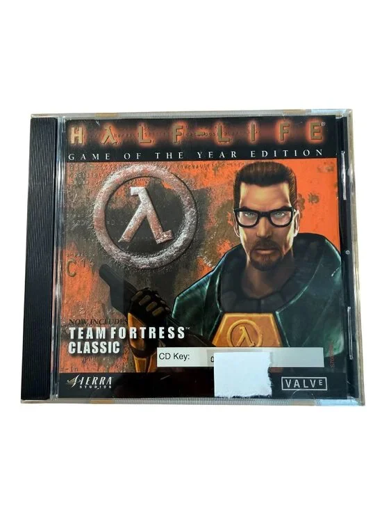 Half-Life Game Of The Year Edition CD-ROM Team Fortress Classic CD Key Valve