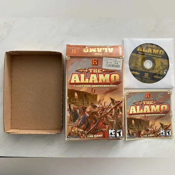 The Alamo Fight For Independence PC Game CIB