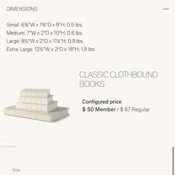 Restoration hardware decor book box.