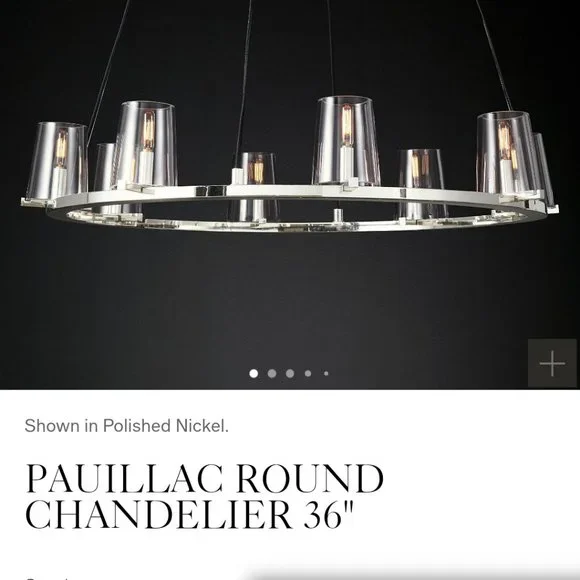 Restoration Hardware Chandelier