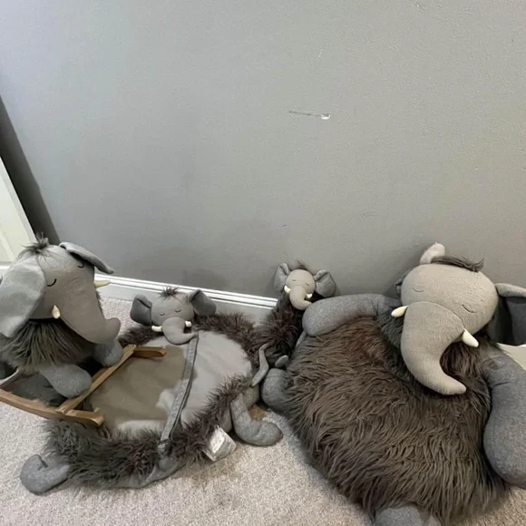 Restoration Hardware Wooly Plush Set