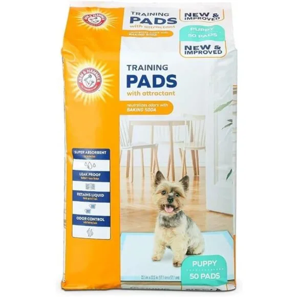 Dogs Puppy Training Pads with Attractant | New & Improved Super Absorbent