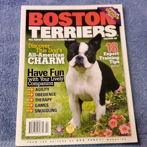 Boston Terriers Popular dogs series volume 26