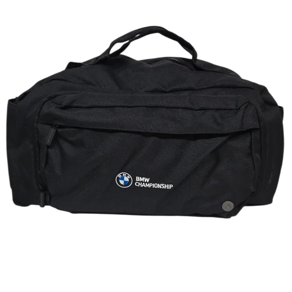 Swannies BMW Golf Championship Black Duffle Bag