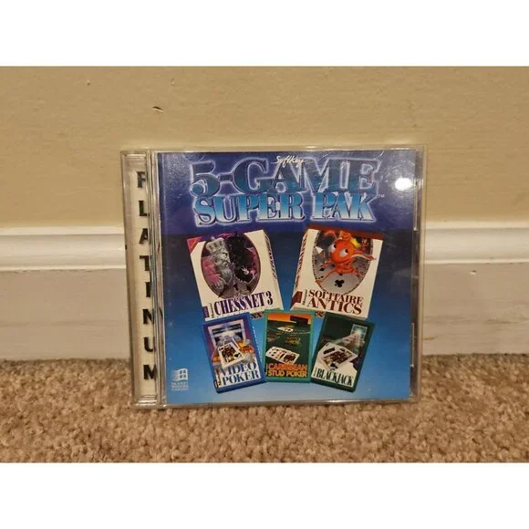 5 Game Superpack (PC, 1995) Windows Softkey