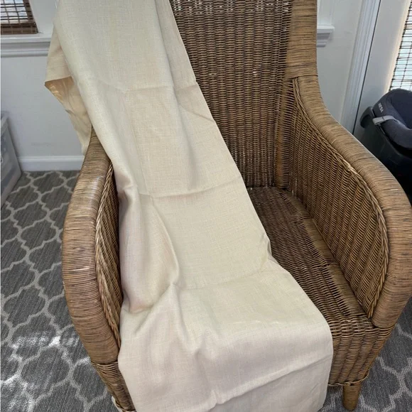 Restoration Hardware Belgian Linen Drapes