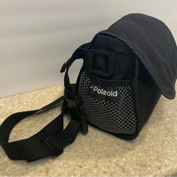 Polaroid Black and Gray Compact Shoulder Camera Pouch