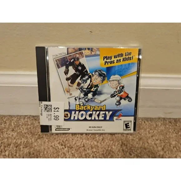 Backyard Hockey PC Game Windows Only (Humongous, 2002) Mike Modano NHL