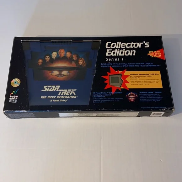 Spectrum HoloByte 1994 Star Trek Collector’s Edition Series 1 Interactive CD-Rom