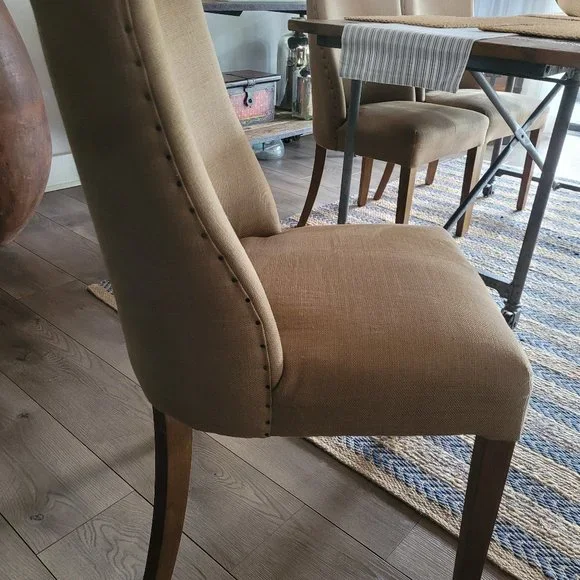 RESTORATION HARDWARE BARRELBACK CHAIRS (SET OF 4)
