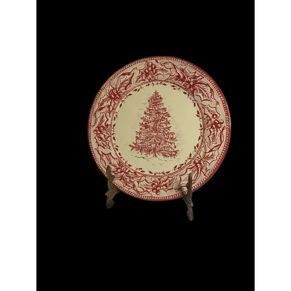 Replacement Restoration Hardware Christmas Tree Plate 2003