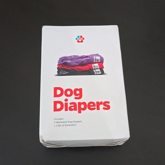 Pet Parents Premium Washable Dog Diapers Extendrs, (3pack) of Dog Diapers Female