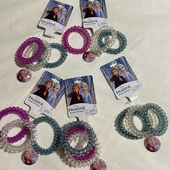 Disney Frozen II‎ Hair Ponies 3 count 5 sets