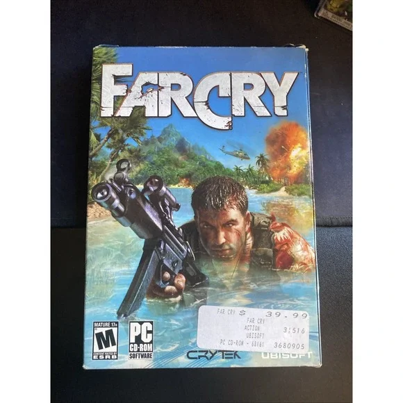 FarCry (PC CD-ROM, 2004) Complete in Small Box CIB Original 1st . No Disc 1