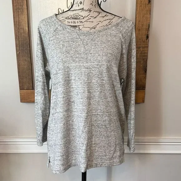 J. Crew Heather Gray Women's Shirt