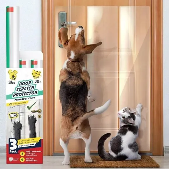 Panther Armor Furniture & Door Protectors from Cats & Dogs Scratching Guard