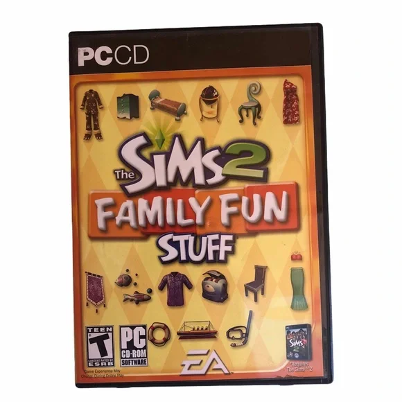 The Sims 2: Family Fun Stuff (PC, 2006)