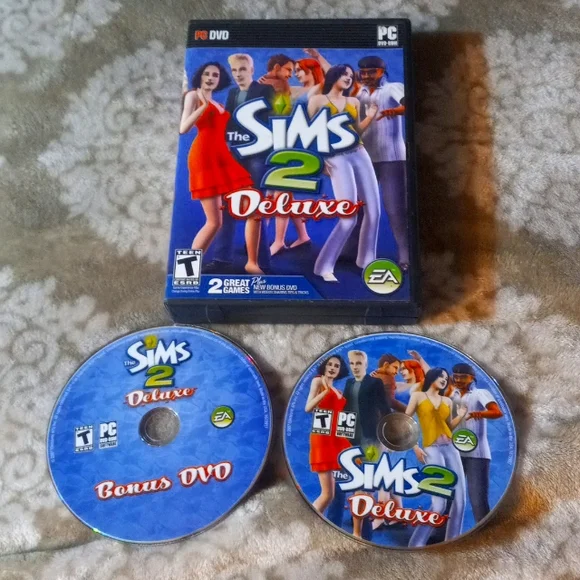 Lot 25 The Sims 2 Deluxe PcDvd games