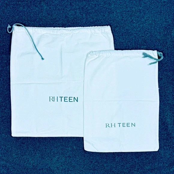 RH TEEN Dust Bags | set of 2 | white