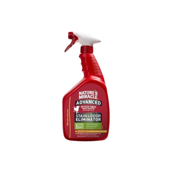NATURE'S MIRACLE ADVANCED STAIN & ODOR ELIMINATOR SPRAY (SUNNY LEMON SCENT)