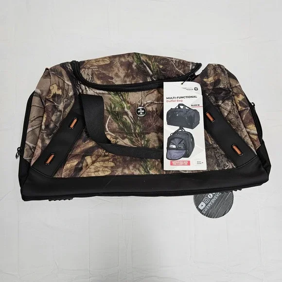 SWISS BLADE SE Camouflage Multi-Purpose Travel Duffle Bag with Shoulder Strap