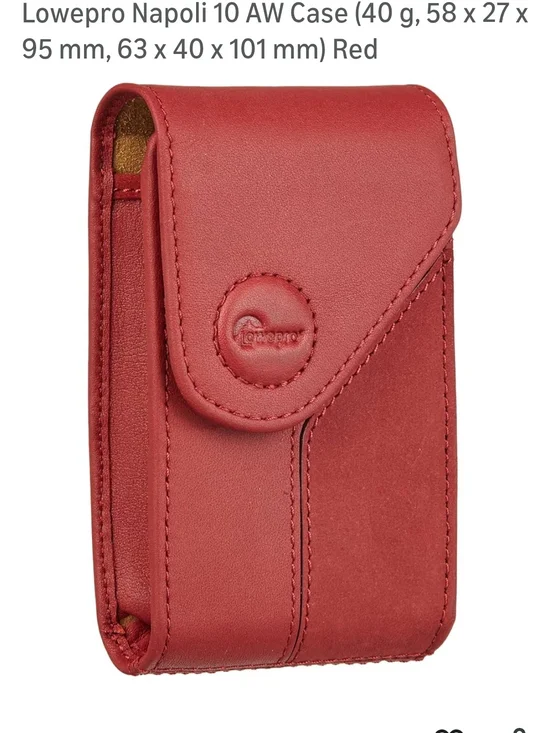 Lowepro Napoli 10 Red Camera Case