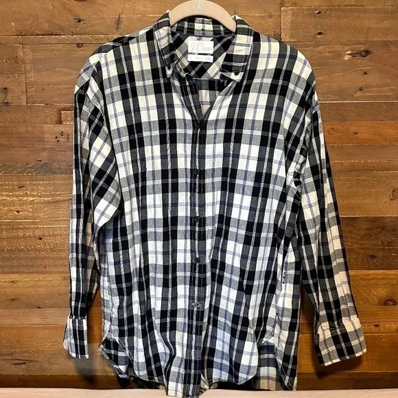 J.Crew Relaxed fit shirt in crinkle gingham
